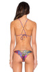 Luli Fama Gipsy Soul Cross Over Bra W Adjustable Back Tie